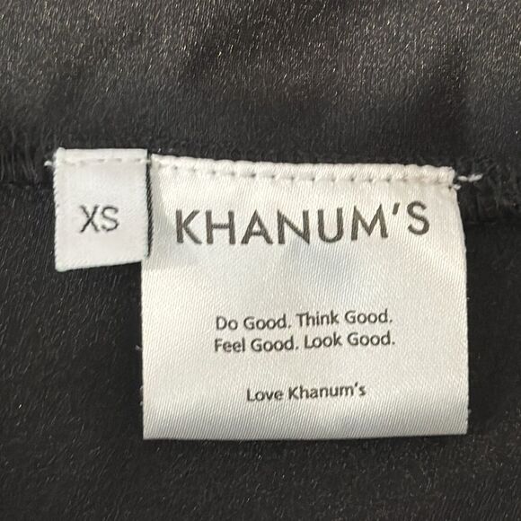 New Khanums Knur Pearl Trim Mini Dress in Black XS Revolve - Picture 14 of 16